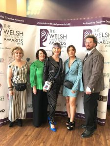 Welsh Hair Beauty Awards 2019 Michelle Marshall Team Photo