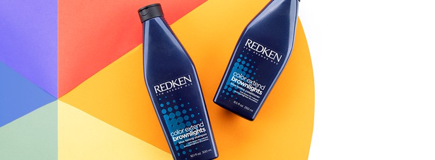 Brown lights Redken professional hair care products Cardiff