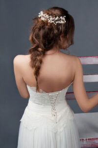 wedding hair with braids Cardiff hair salons