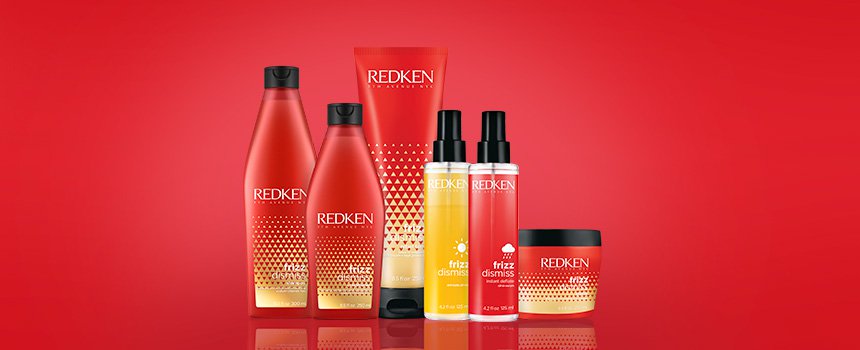 Smooth hair from top Cardiff Hair Salon Michelle Marshall with Redken Frizz Dismiss