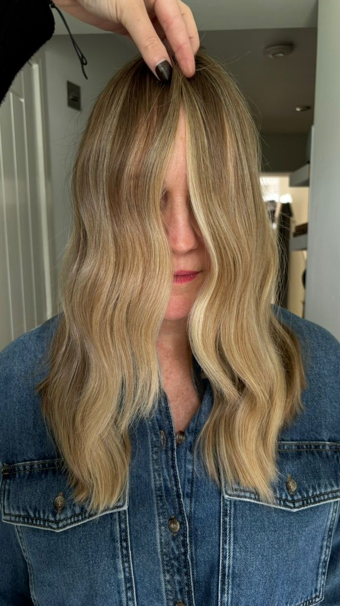 Cardiff Hair Colour Experts Michelle Marshall Salons Rhiwbina Blonde face frame