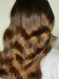 brunette balayage
