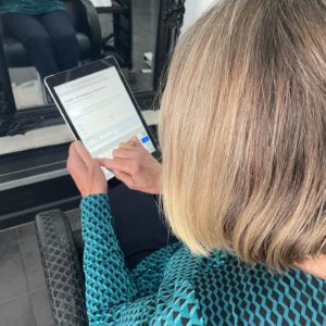 Allergy testing at Michelle Marshall Salon Cardiff