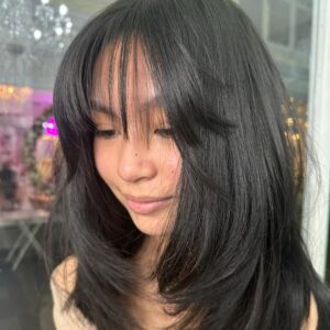 Whispy Bangs Michelle Marshall Spring Hair Trends