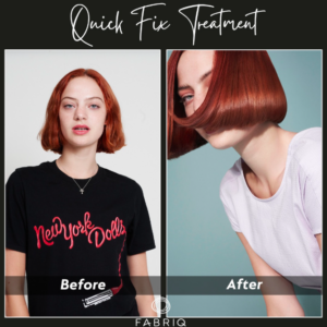 Fabriq before and after Michelle Marshall