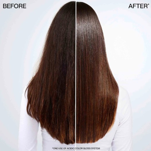redken colour glossing at michelle marshall salons in cardiff