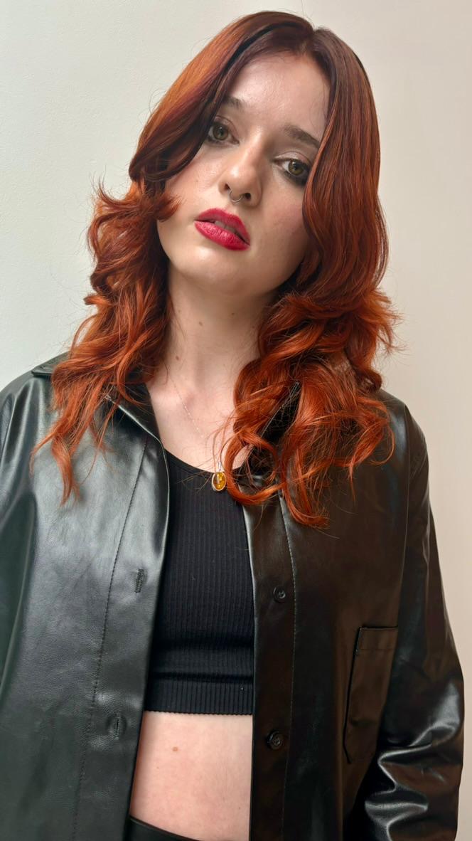 Professional hairdressers Cardiff Collection 1 Copper hair colour Professional hairdressers Cardiff Collection 1 Copper hair colour