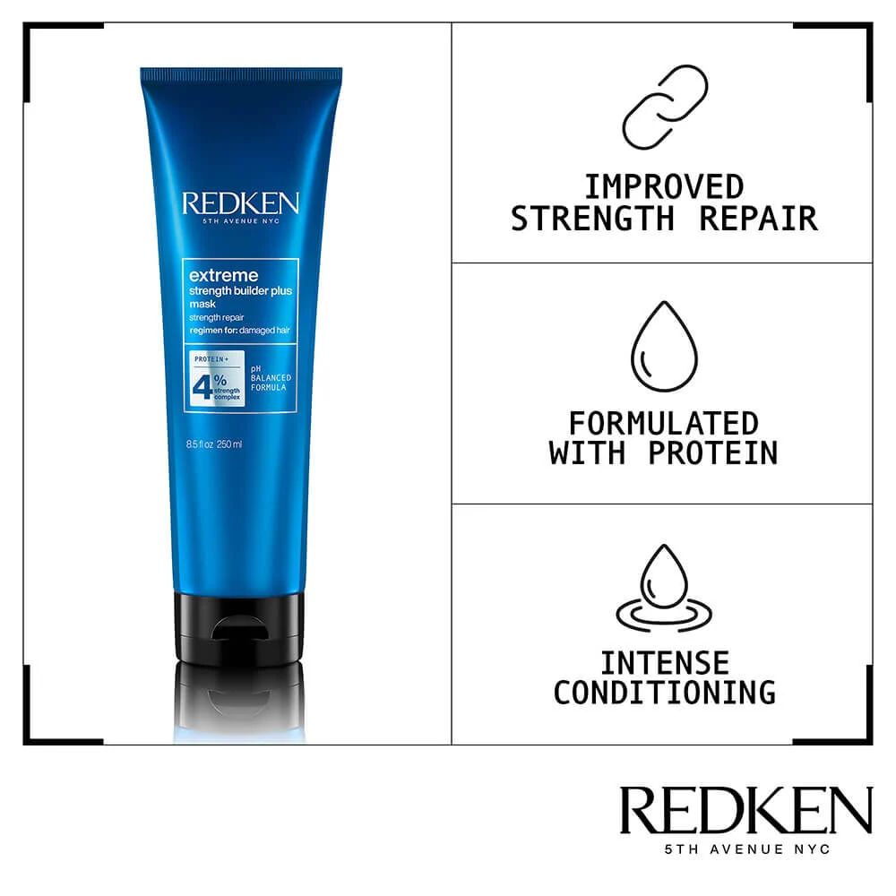 Redken In salon hair mask for intense conditioning and repair available at Michelle Marshall salons