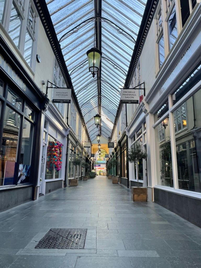 Wyndham Arcade Cardiff City Centre Michelle Marshall Salon