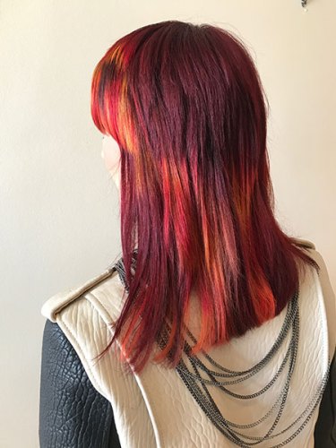 Rebel Revolution at Michelle Marshall Hair Salon in Cardiff